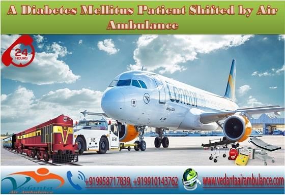 Best Air Ambulance in Raipur  Vedanta Air Ambulance in Raipur