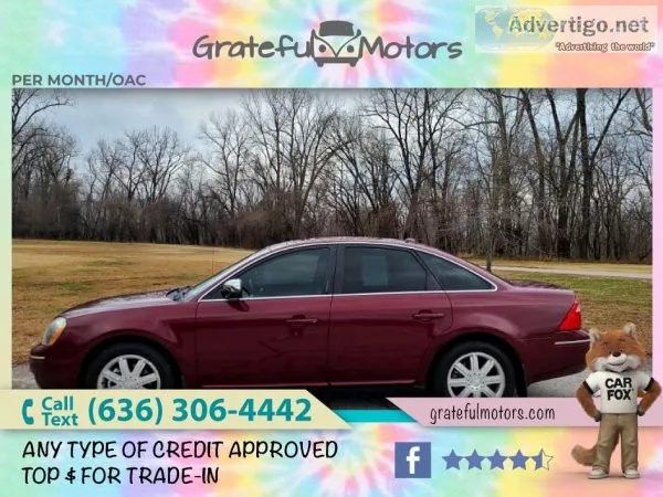 136mo - 2007 Ford Five Hundred Limited AWD  120570 mi. - - 0D Se