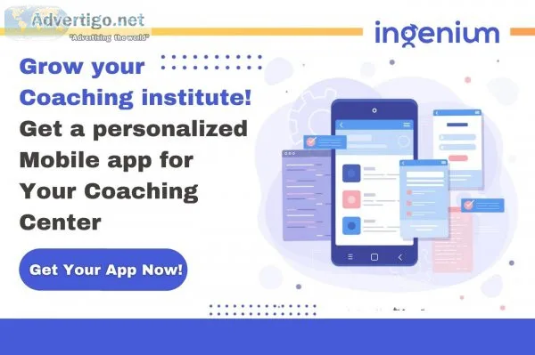 Mobile app for school and coaching centers