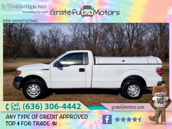 183mo - 2012 Ford F150 F 150 F-150 XLT 8-ft. Bed  149641 mi. - A