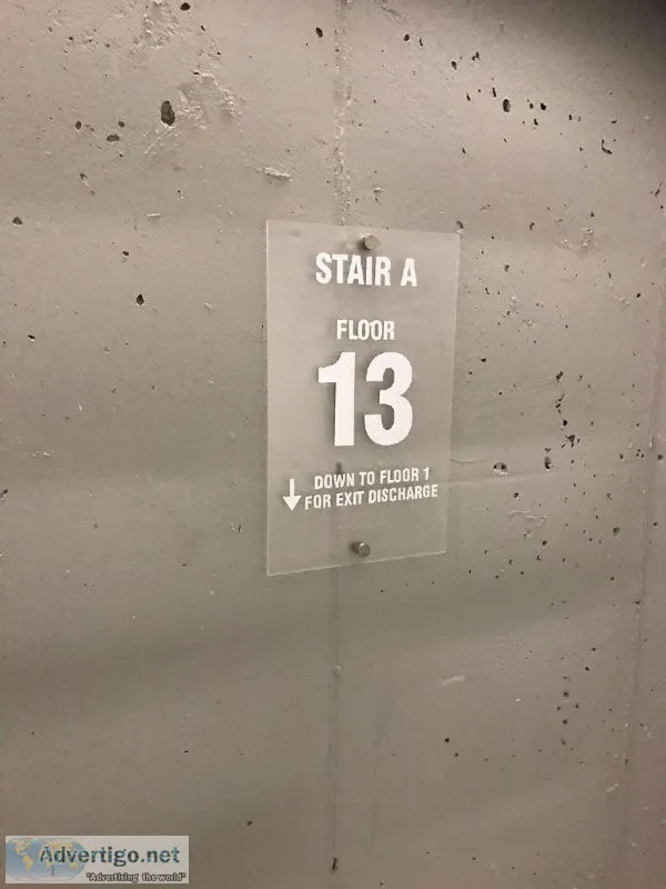 ADA restroom signs