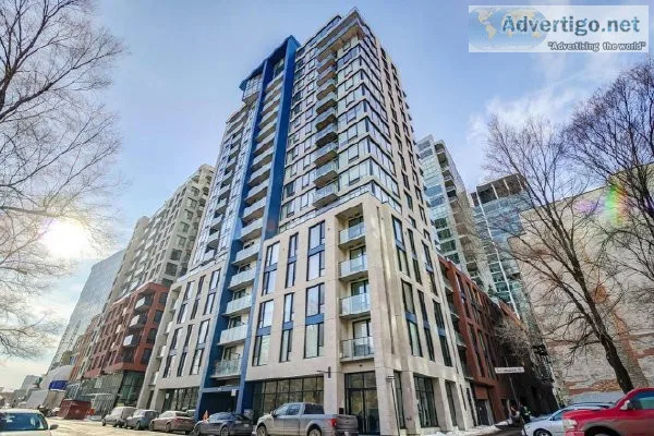 1 bedroom condo 14th floor Cite Multim&eacutedia Montreal