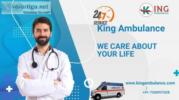 King Road Ambulance Services in Sri Krishna Puri Patna &ndash Re