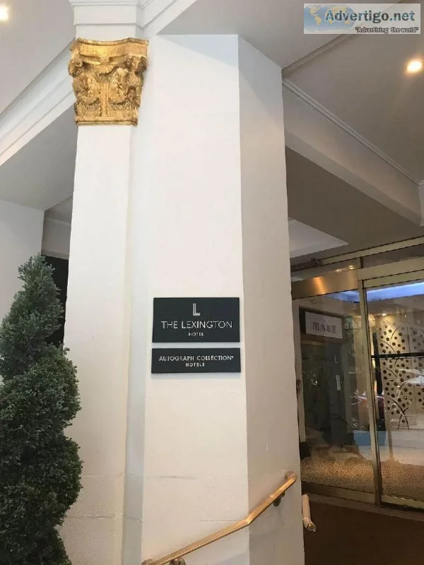 Architectural signage design