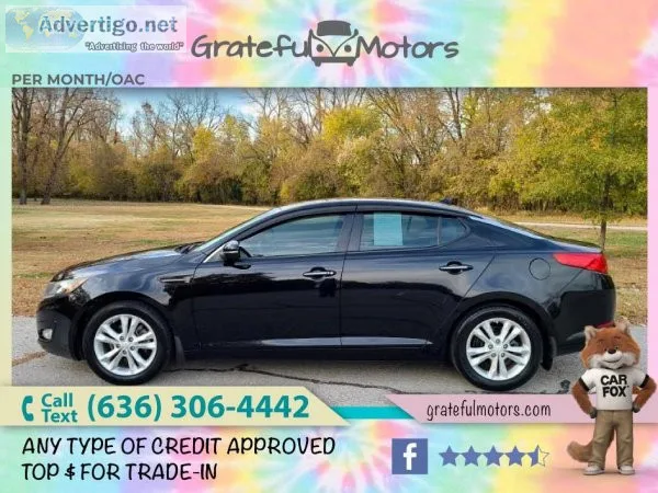196mo - 2013 KIA Optima EX  135739 mi. - Automatic - 0D Sedan - 