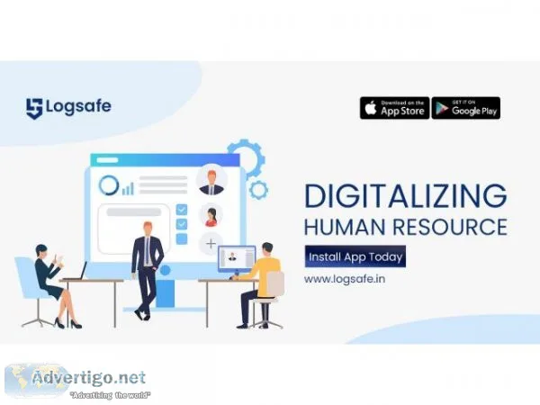 Real-time employee attendance management system logsafein