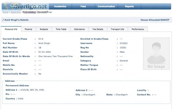 Student database management system - schoolpad technologies pvt 