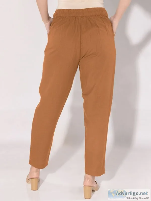 Get best women cotton pants online india at beyoung