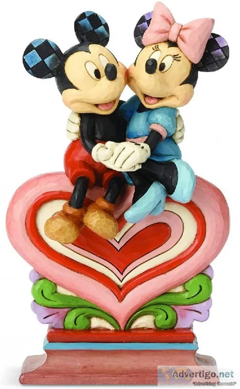 Get Valentine s Day Gift  Mickey and Minnie Figurines  Lake Norm