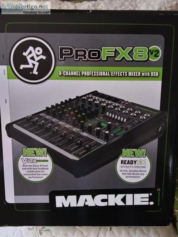 8-channel ProFX Mini Mackie