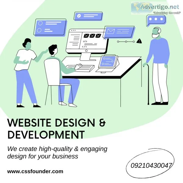 Website design & development service at affordable price