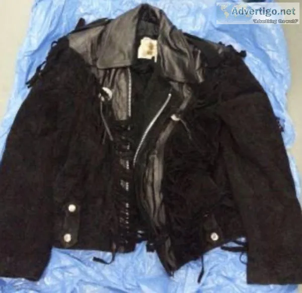 Suede Fringe Jacket