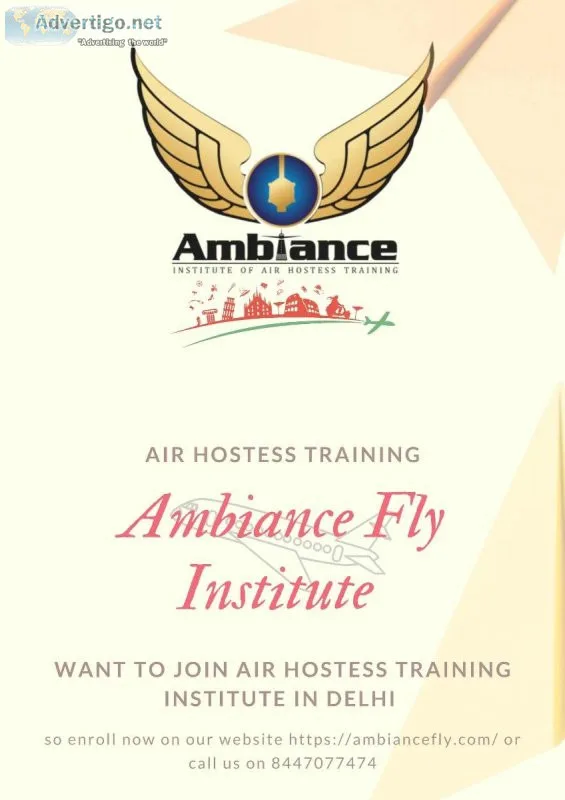 Air Hostess Training Institute In Delhi