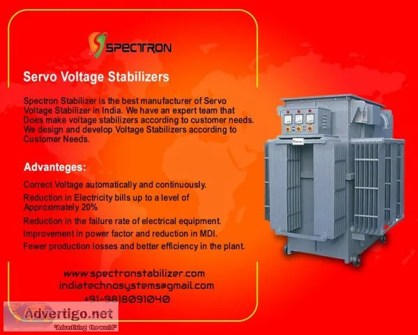 Servo Voltage Stabilizer