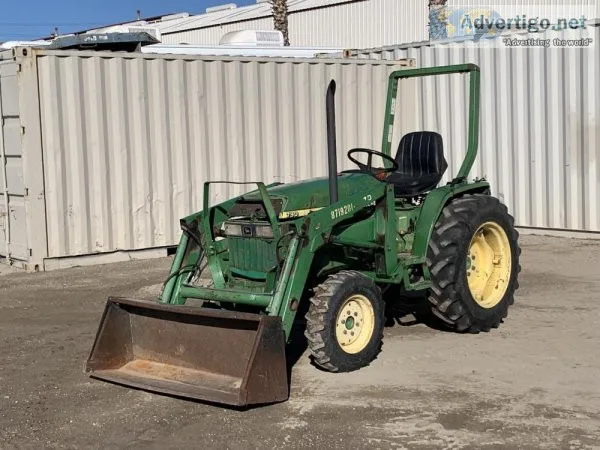 2000 JOHN DEERE 790 UTILITY TRACTOR  78101221