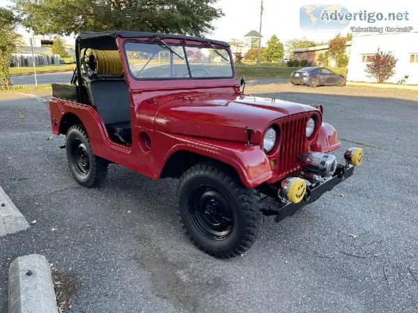 24151 1954 Willys Jeep Brush