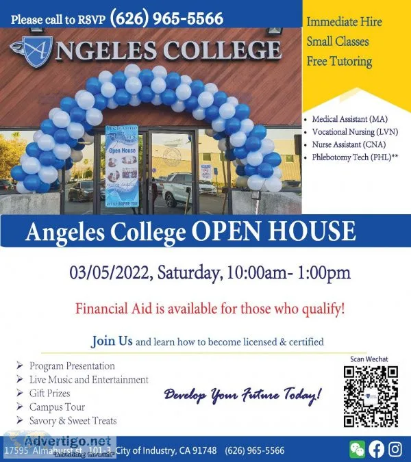 Angeles College Open House