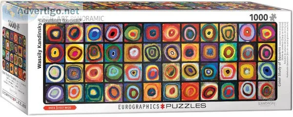 Squares Panoramic 1000 Piece Puzzle Online  Puzzlicious