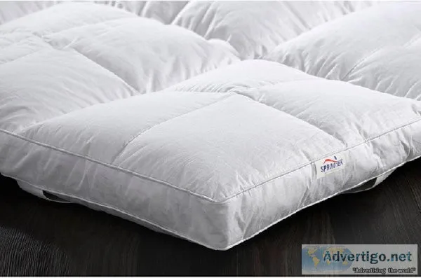 Buy 2  Luxe Comfort Micro Fibre Mattress Topper Online At Spring