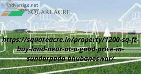 Buy Best Plots 1200 Sq. for Sale in Sundarpada Bhubaneswar(91-72