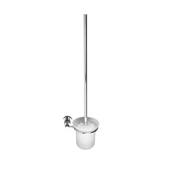 LINKWARE RENOVATOR TOILET BRUSH PAN and HOLDER CHROME