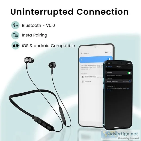 Kimtok neckband earphones