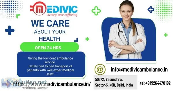 Ventilator Ambulance Service in Hojai Assam by Medivic North eas