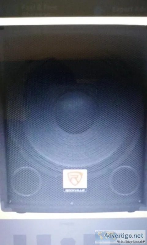 Rockville 12   600 watt passive subwoofer