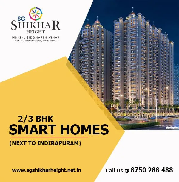 First-Class 23 BHK Premium Flats  Next to Indirapuram 9268 300 6