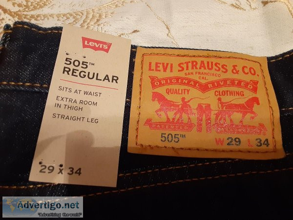 Men s Levi 505 regular Jeans 29X32