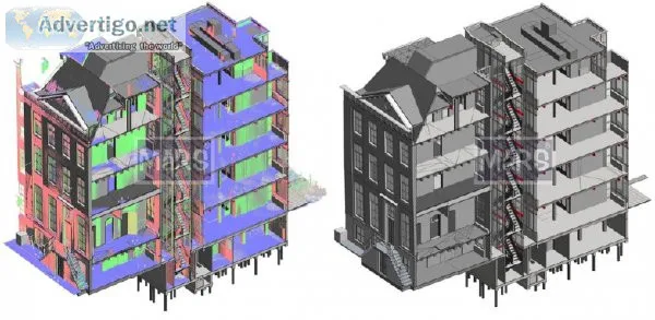 Point Cloud to Revit Modeling Services