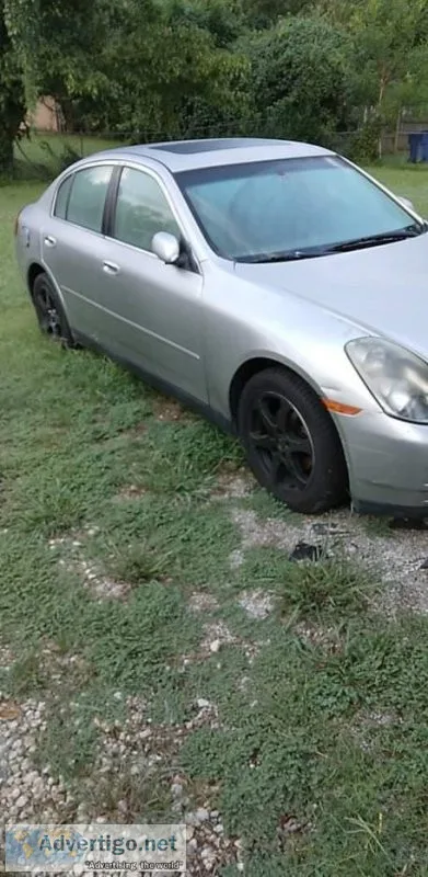 Infiniti g35x