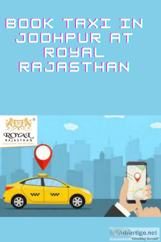 Book taxi in jodhpur at royal rajasthan