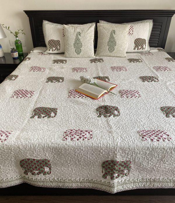 Buy Elegant Bed Covers Online in India &ndash Teertha