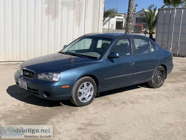 2002 HYUNDAI ELANTRA SEDAN 25904221