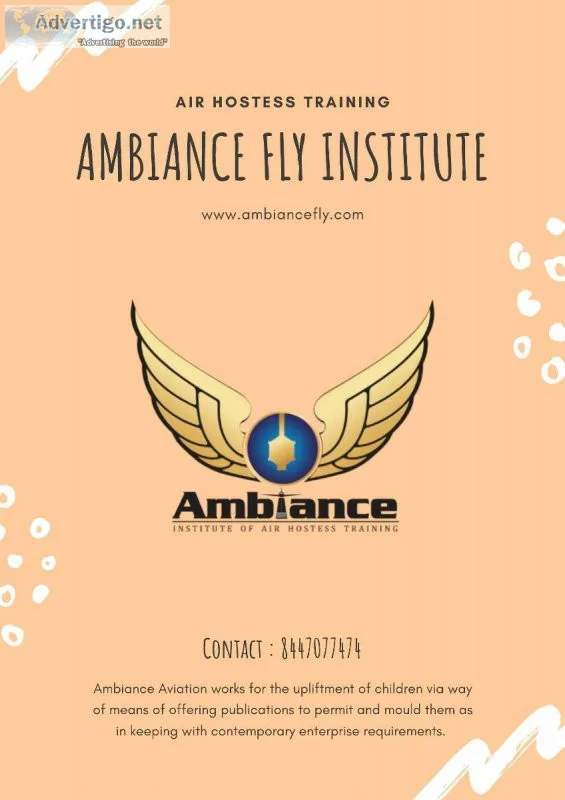 Air Hostess Training Institute In India