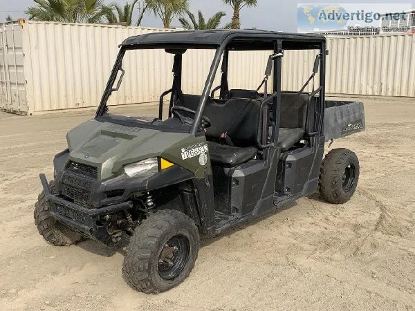 2018 POLARIS RANGER UTILITY CART 131904221