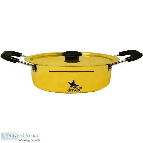 Brass Cooking Pot with Lid  Buy pot online at affordable price i