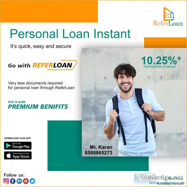 Personal loan for salaried person| business purpose |referloan