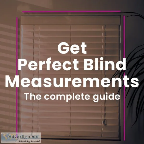 Measuring for Blinds  Realblinds.com.au