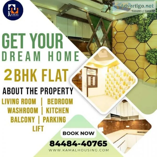 Purchase a luxury daylight and a different 2bhk flat in mohan ga