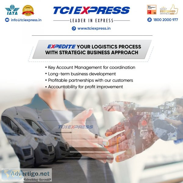 Best logistic service in india | tci express