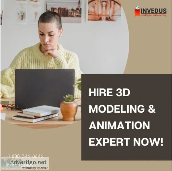 Hire best 3d modeling & animation experts at affordable rates