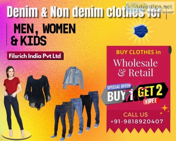 Mens and Womens Clothes Wholesaler and Retailer