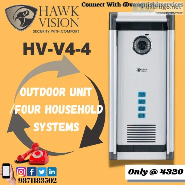 Outdoor unit four household system