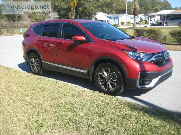 2021 HONDA CR-V EX 3k miles SPORT UTILITY SUV RED