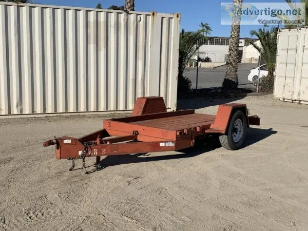 2003 TEXAS BRAGG TILT DECK EQUIPMENT TRAILER 417101221