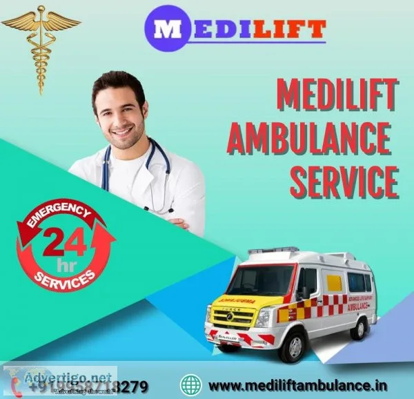 Get 247 Ambulance Service in Kolkata with Experienced Staff by M