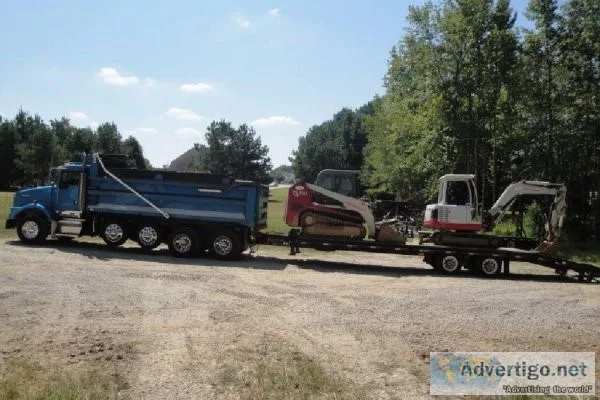 Construction equipment and heavy duty truck financing - (We hand