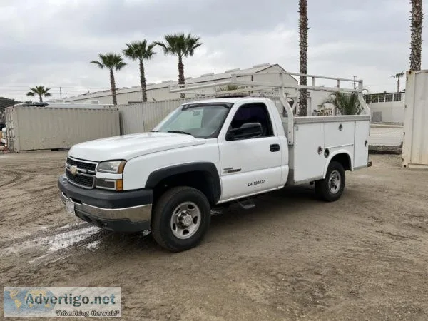 2007 CHEVROLET SILVERADO 2500 UTILITY TRUCK248101221